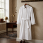 Kittel - Premium White with Silver Trim Elegance