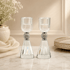Candlesticks - Crystal Shabbat & Yom Tov Candlesticks | Crystal Bead Design