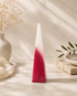 Havdalah Candle - Modern Pyramid Design Multicolor