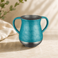 Netilat Yadayim Washing Cup - Sky Blue Aluminum