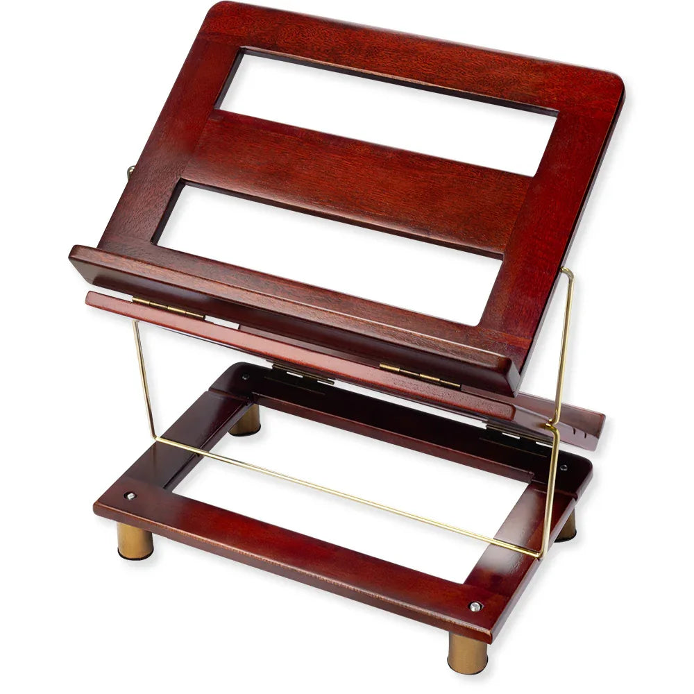 Adjustable Wooden Shtender – 3 Height Levels - Orot Judaica