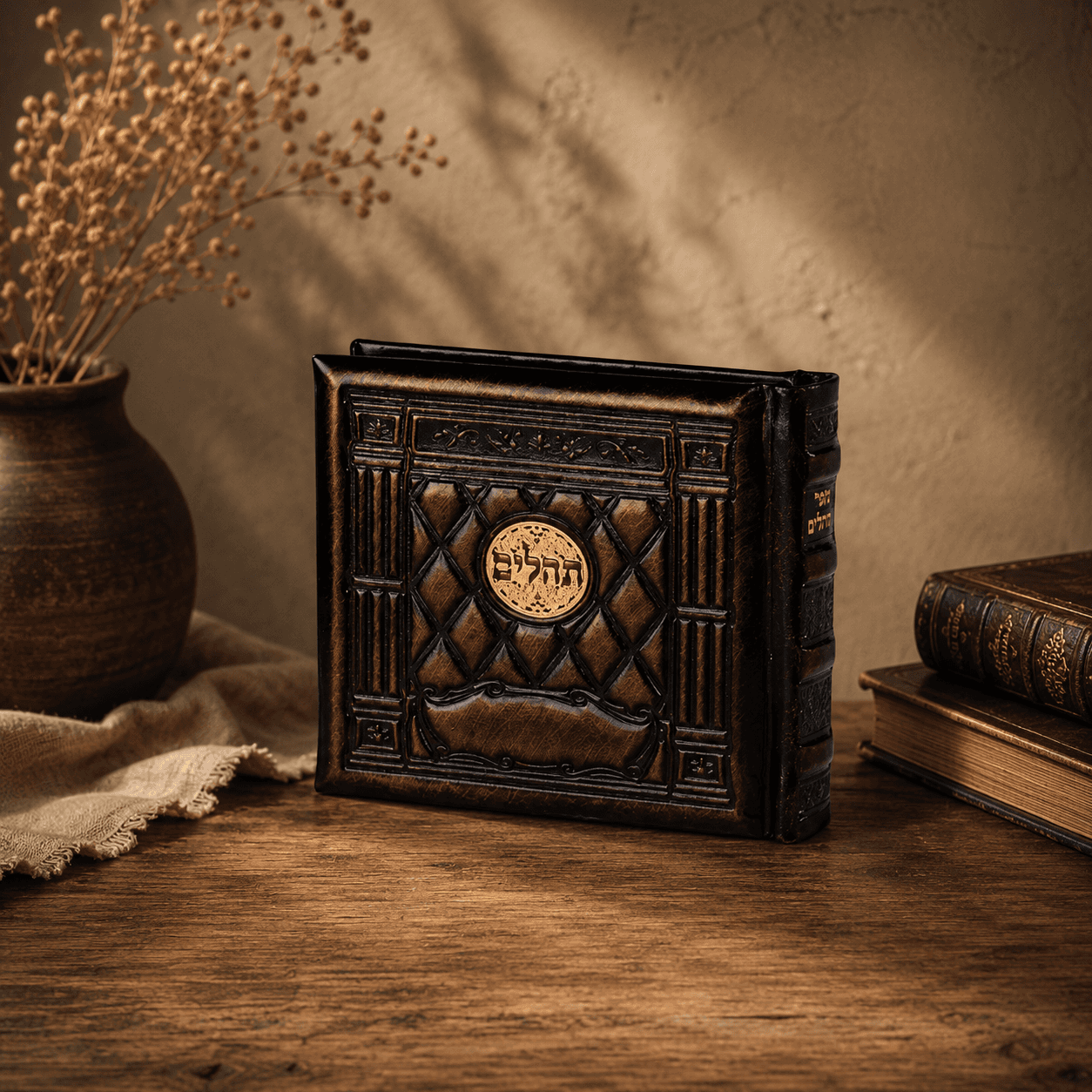 Add a metal plaque
