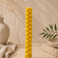Havdalah Candle - Handcrafted Braided Design