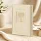 Hadlakat Nerot Hanukkah – Hebrew Hanukkah Candle Lighting & Blessings Book | Name Embossed