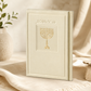 Hadlakat Nerot Hanukkah – Hebrew Hanukkah Candle Lighting & Blessings Book | Name Embossed