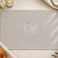 Challah Cover – Luxury Reversible Linen, Gold & Silver Lettering, Shabbat & Yom Tov