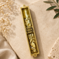 Mezuzah Case – Floral Menorah Metal Mezuzah | Fits 5.5" Klaf