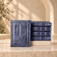 Machzor Set – Elegant Genuine Leather Hebrew Machzorim | Miller Beit Tefillah | Name Embossing