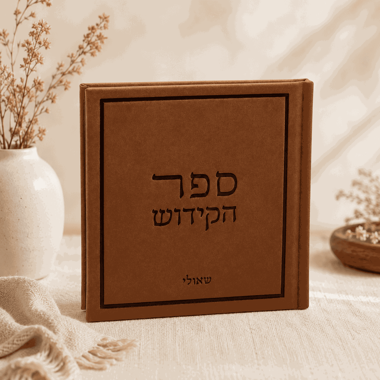 Kiddush Book - Silk edition Faux Leather
