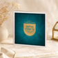 Hadlakat Nerot Hanukkah – Hebrew & English Hanukkah Candle Lighting Booklet | Name Embossed | Ashkenaz & Edot Mizrach