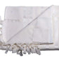 Tallit Pe'er Kal White - 100% Pure Rehelim Wool - Mishkan HaTchelet - Orot Judaica