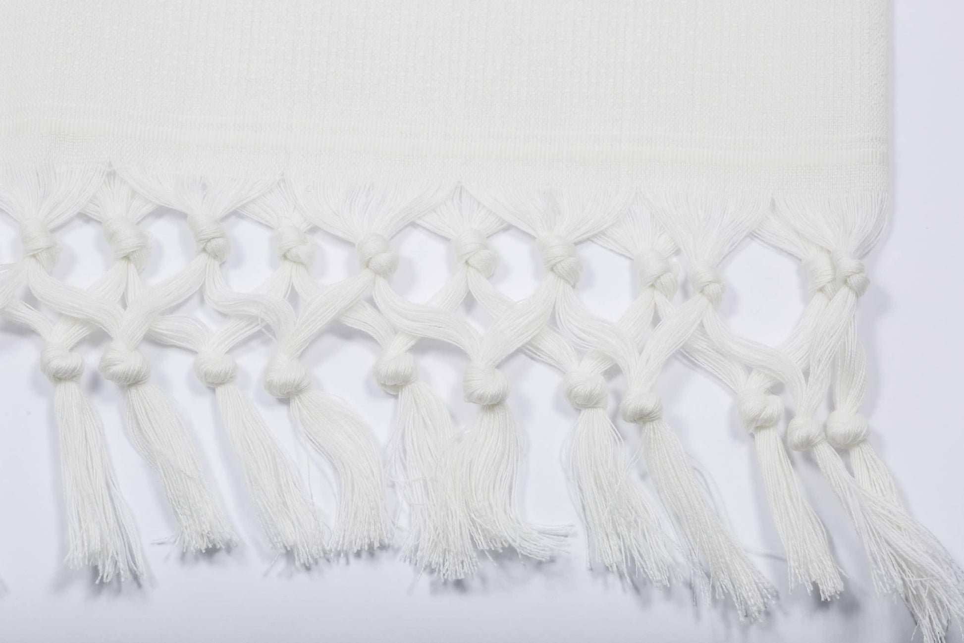 Tallit Shacharit White - 100% Rehelim Wool - Mishkan HaTchelet - Orot Judaica