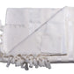 Tallit Pe'er Kal White - 100% Pure Rehelim Wool - Mishkan HaTchelet - Orot Judaica