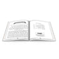 Hanukkah Candle Lighting – Hebrew Booklet with Birkat Hamazon & Sheva Brachot | Name Embossed